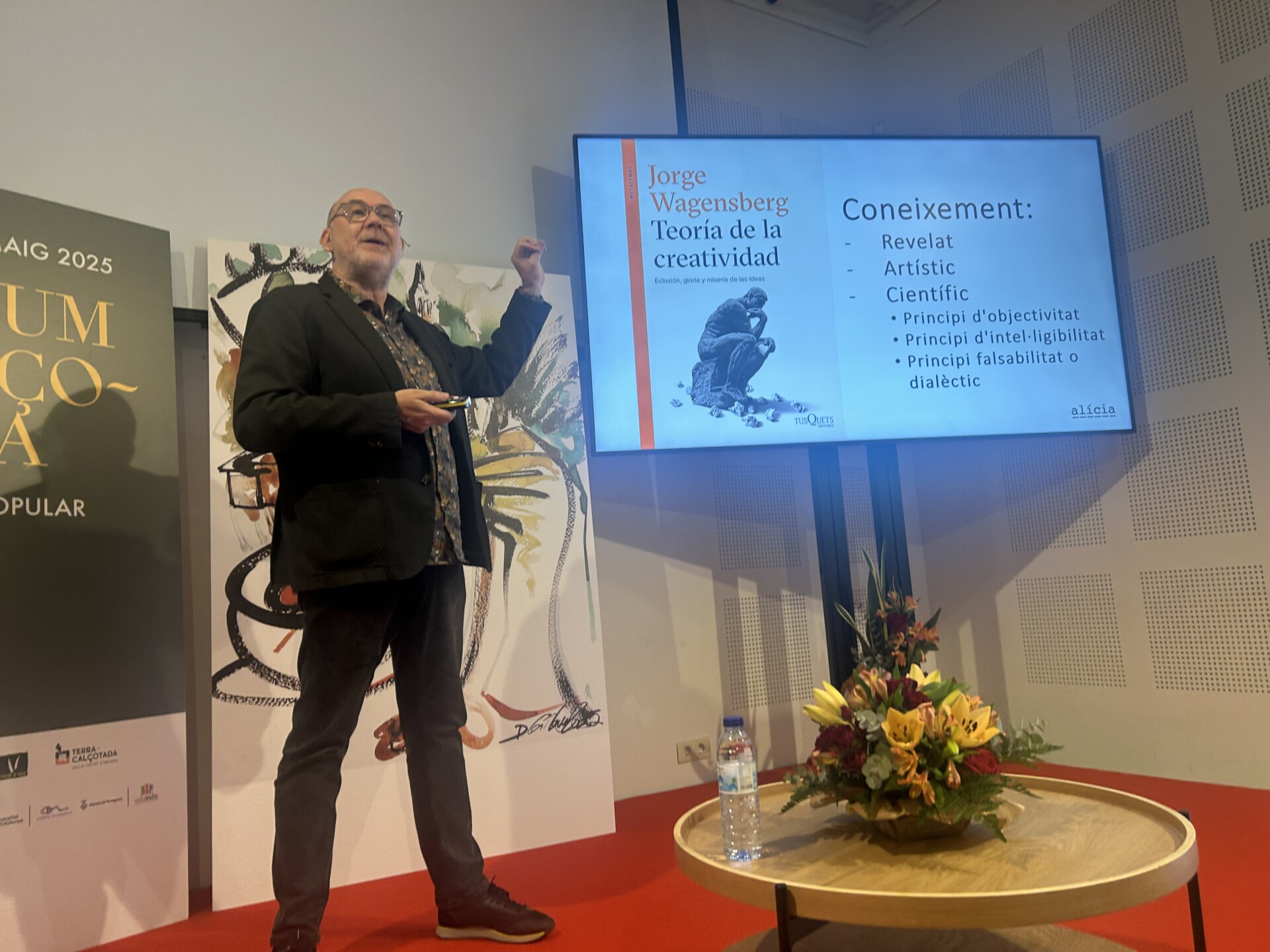 Toni Massanés al Fòrum Calçotada 2025, a Valls.